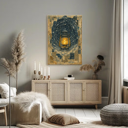 Lantern In The Night Poster