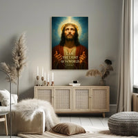 Jesus Christ Divine Light Classical Religious Artistic Poster