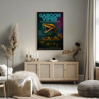 Gaboon Viper Natures Master of Camouflage Poster