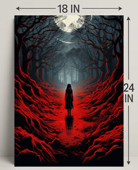 The Enchanted Forest Path Poster