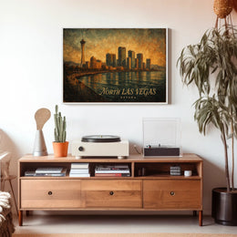 North Las Vegas Skyline Poster
