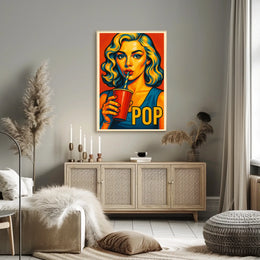 Pop Art Portrait Poster
