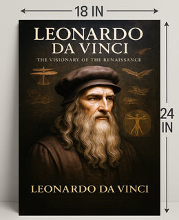 Leonardo da Vinci The Visionary of the Renaissance Poster PosterGoat
