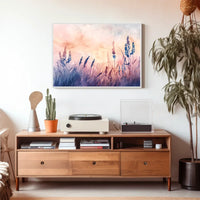 Serene Nature-Inspired Watercolor Landscape Art Poster
