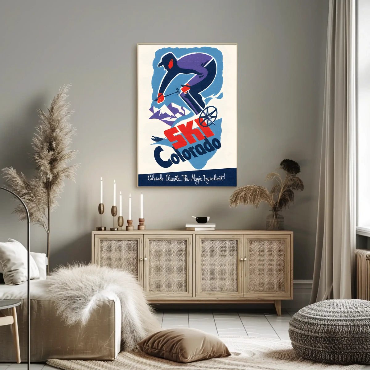 Ski Colorado Poster