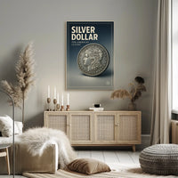 Silver Dollar The American Classic Poster