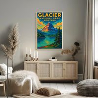 Glacier National Park Poster