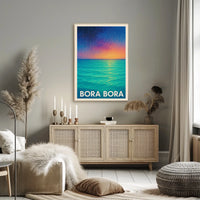 Bora Bora Tropical Paradise Poster