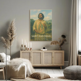 Saint Juan Diego Poster