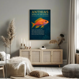 Anthias Jewel of the Ocean Poster