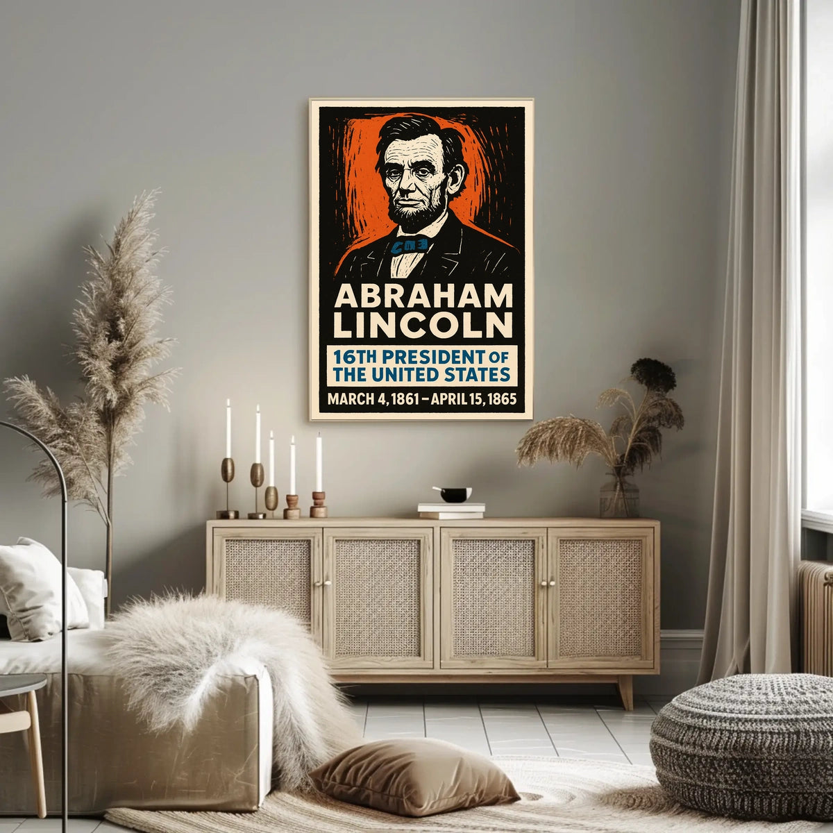 Abraham Lincoln 16Th President Poster