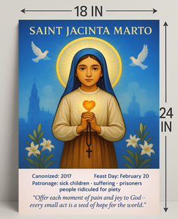 Saint Jacinta Marto Poster PosterGoat