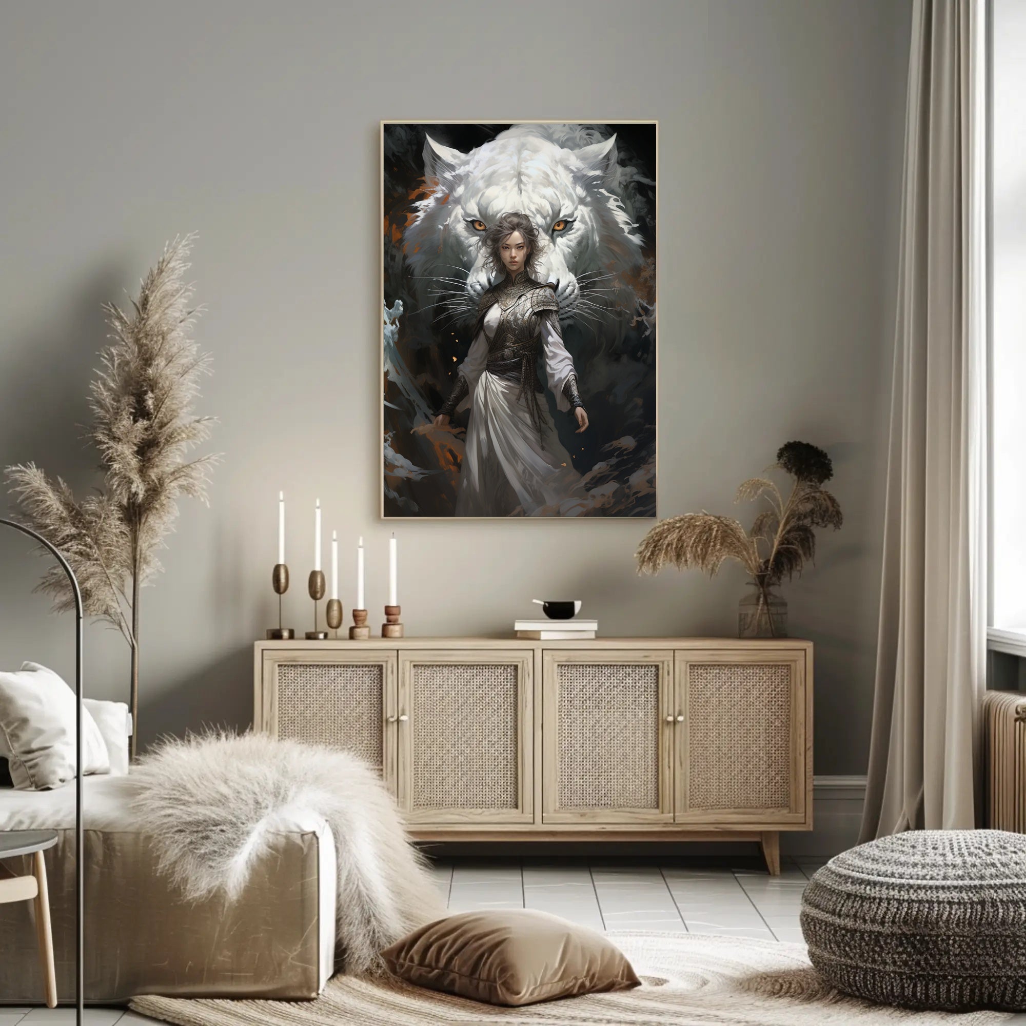 Guardian Of The White Tiger Poster