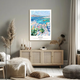Scenic View of Rodi Poster PosterGoat