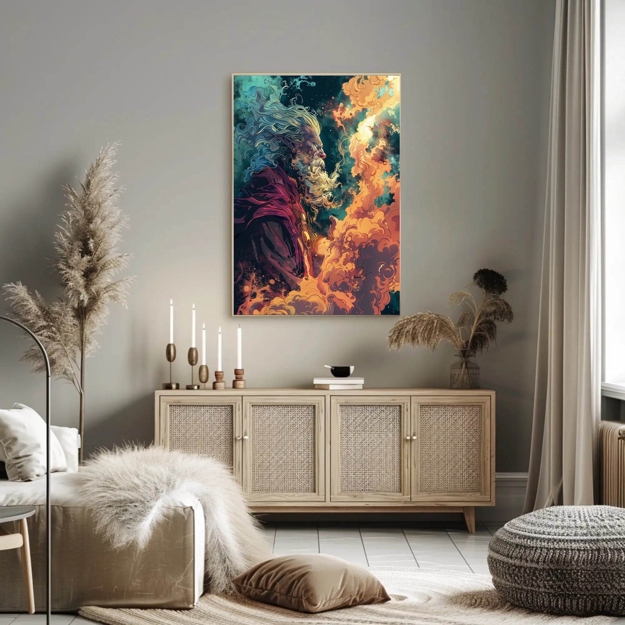 The Mystical Elder Poster PosterGoat