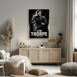 Jim Thorpe Legendary Athlete Poster