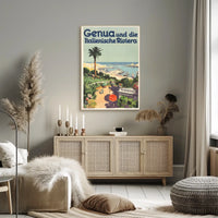 Genua Und Die Italienische Riviera Poster