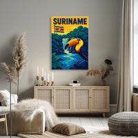 Suriname A Tropical Paradise Poster