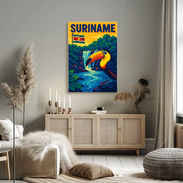 Suriname A Tropical Paradise Poster