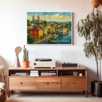 Antigua and Barbuda A Vibrant Landscape Poster