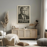 Donald Trump Pop Art 47th President Patriotic Poster