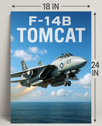 F-14B Tomcat Poster PosterGoat