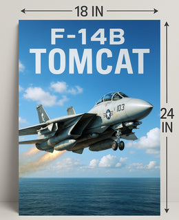 F-14B Tomcat Poster PosterGoat