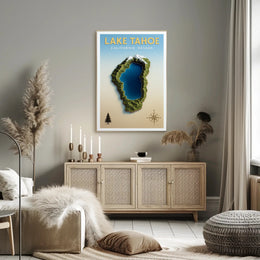 Lake Tahoe Adventure Poster PosterGoat