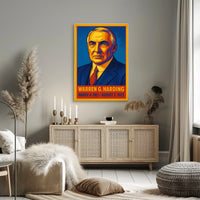 Warren G. Harding Presidential Term Poster