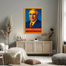 Warren G. Harding Presidential Term Poster