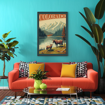 Colorado Scenic Travel Poster