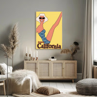 Playful Summer Vibes Pop Culture Poster