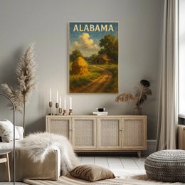 Alabama Countryside Poster