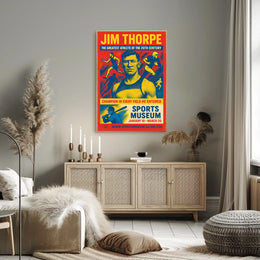 Jim Thorpe Legendary Athlete Tribute Jim Thorpe Poster