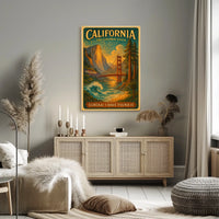 California The Golden State Poster