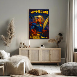 Donald Trump 47th President The Presidential Chronicles Poster PosterGoat