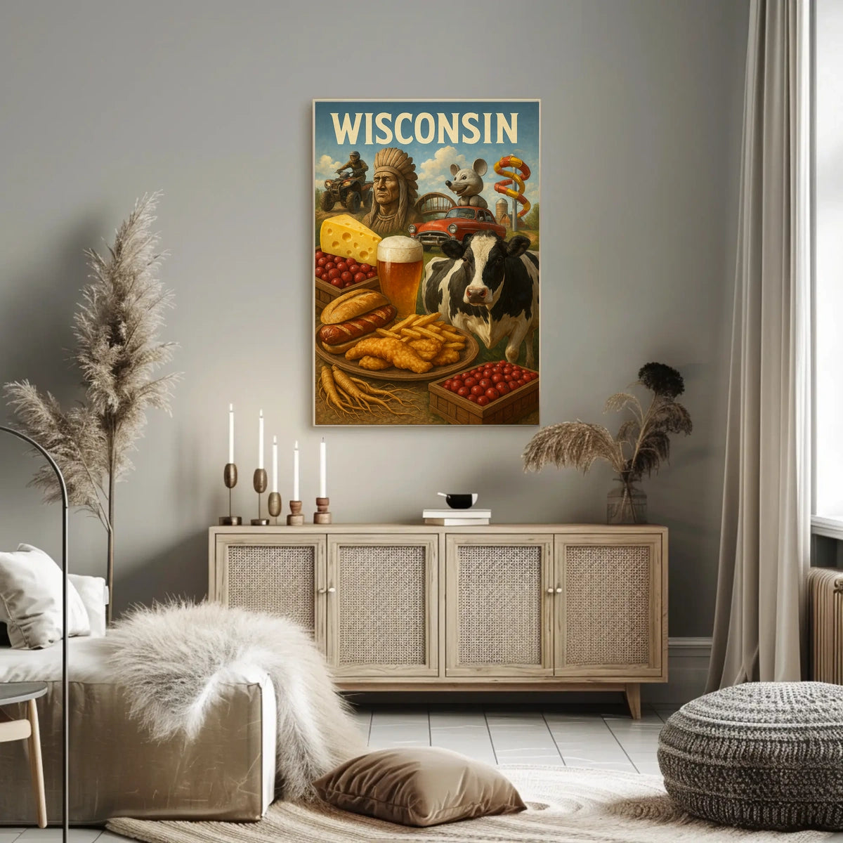 Wisconsin Wonders Poster