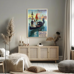 Chemin De Fer De LEst Journey To Poster