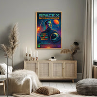 Spacex The Final Frontier Poster