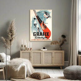 Grafix Le Fart Liquide Des Champions Poster