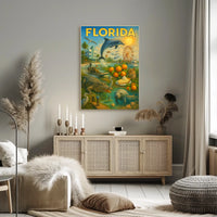 Florida A Vibrant Paradise Poster