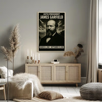 James Garfield 20Th President Poster
