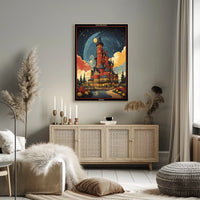 Enchanted Castle at Heide Park Resort Poster