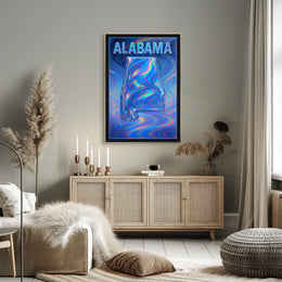 Alabama In Vivid Hues Poster