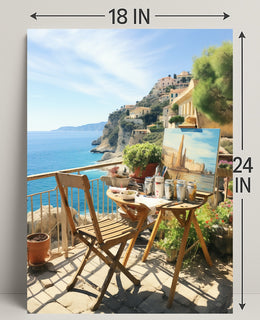 Seaside Serenity Poster