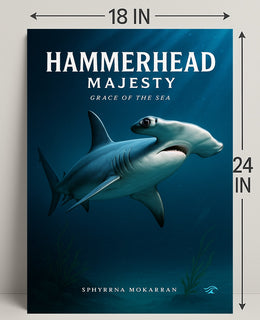 Hammerhead Majesty Poster PosterGoat