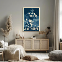 Jim Thorpe Athletic Legend Poster