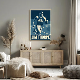 Jim Thorpe Athletic Legend Poster