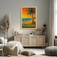 Florida Sunset Poster