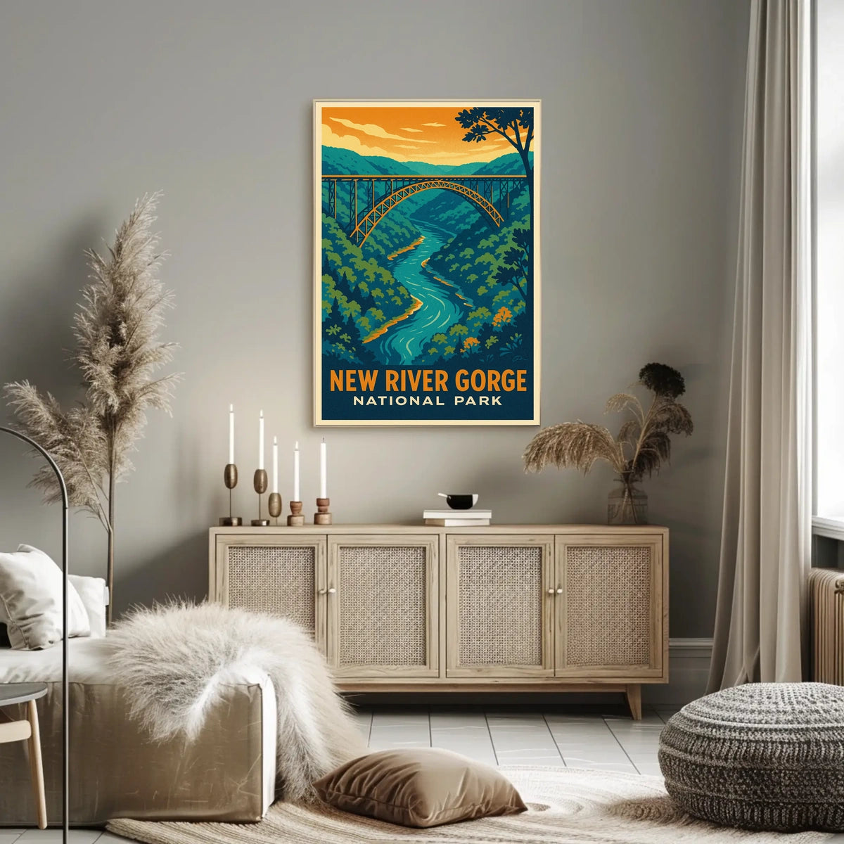 New River Gorge National Park Poster